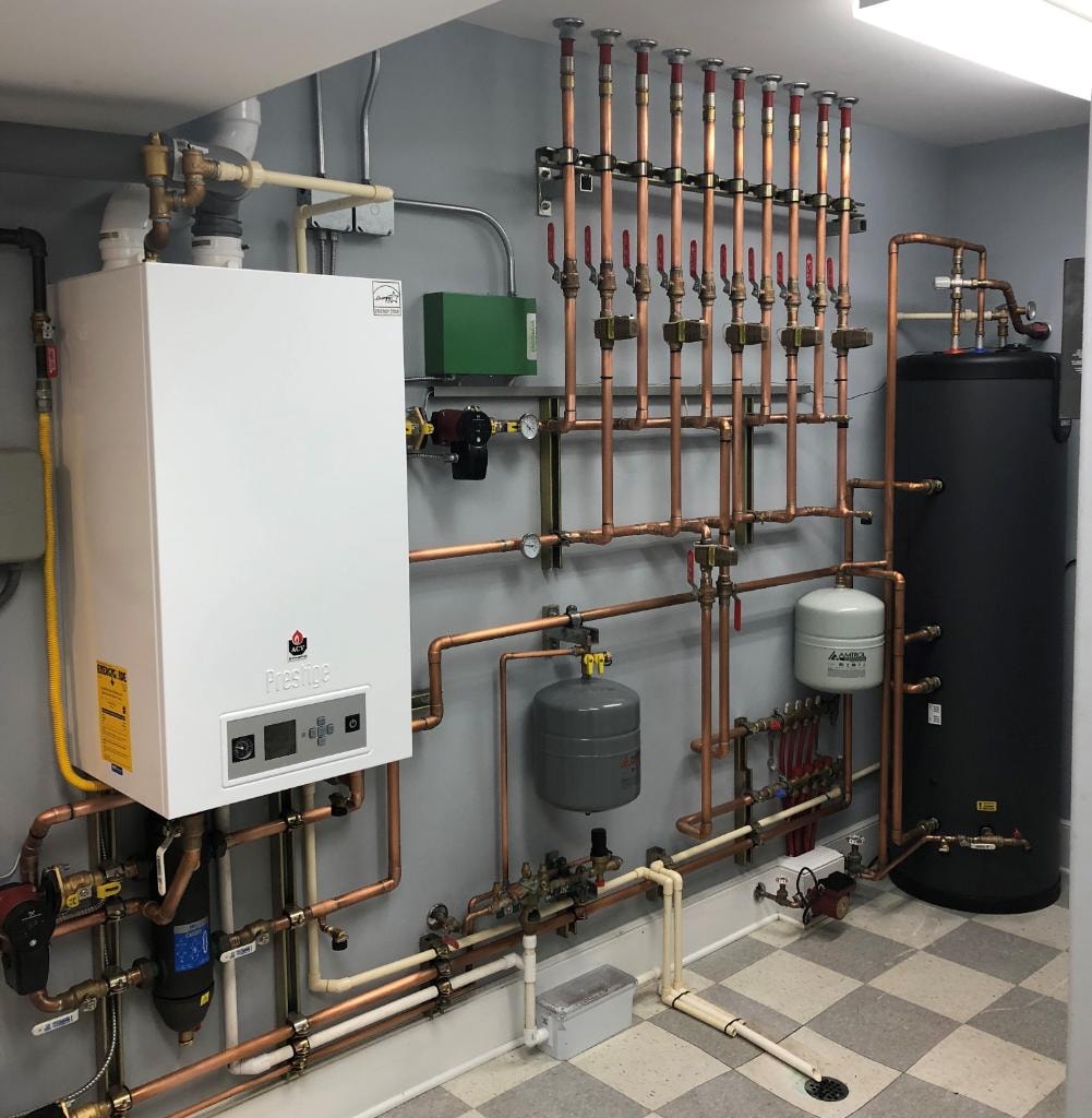 Boiler installation 1